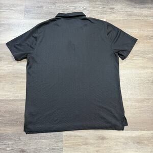 Nike Dri-FIT Golf Polo Shirt Men’s Large Black Short Sleeve Performance